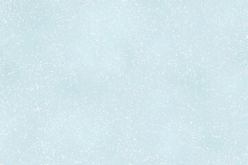 Abstract snowfall illustration background. Blue and white background of snow and sky. Christmas, New Year and all celebration background.