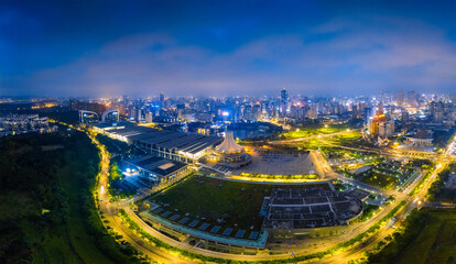 Fototapeta na wymiar Urban scenery of Nanning, Guangxi