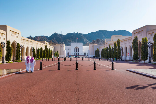 Sultanate Of Oman, Muscat, The Al Alam Palace