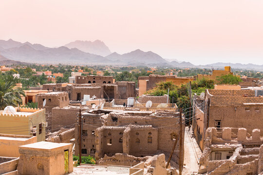 Loam buidlings in Bahla, Ad Dakhiliyah, Oman