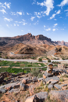 Fields of Al Hamra, Ad Dakhiliyah, Oman