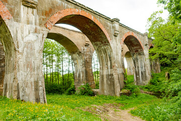 kiepojcice most mosty wiadukt kolejowy kolejowe akwedukt tory pociąg kolej © Dariusz