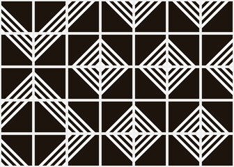 Fototapeta premium Abstract Geometric Pattern generative computational art illustration