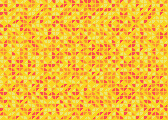 Abstract Geometric Pattern generative computational art illustration