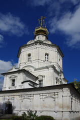 City of Vidnoye, Russia - September, 2020: Temple of the Assumption of the Blessed Virgin