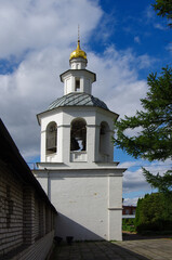 City of Vidnoye, Russia - September, 2020: Temple of the Assumption of the Blessed Virgin