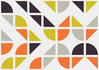 Abstract Geometric Pattern generative computational art illustration