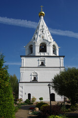 Fototapeta premium Mozhaisk, Russia - September, 2019: Luzhnetsky Ferapontovsky monastery