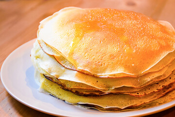 pancakes with butter