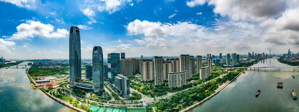 High building  in Guangzhou city, guangdong province
