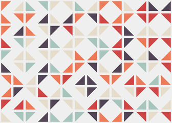 Abstract Geometric Pattern generative computational art illustration