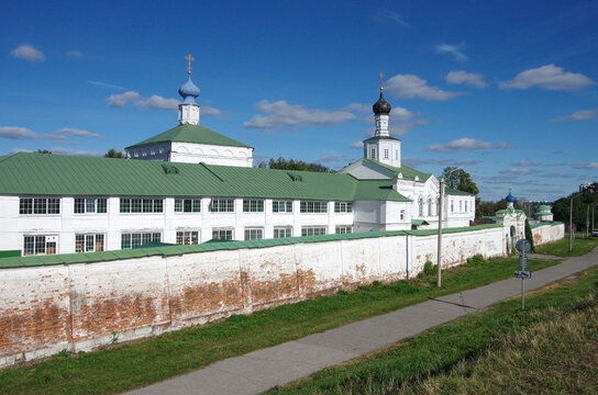 Ryazan, Russia - September, 2020: Spaso-Preobrazhensky Monastery