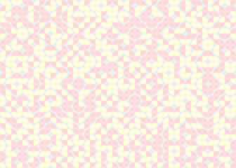 Abstract Geometric Pattern generative computational art illustration