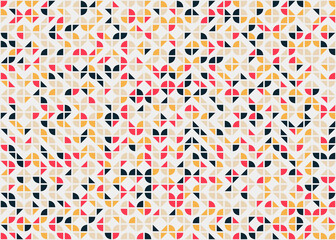 Abstract Geometric Pattern generative computational art illustration