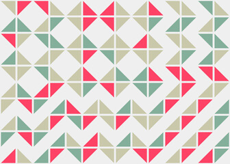 Abstract Geometric Pattern generative computational art illustration