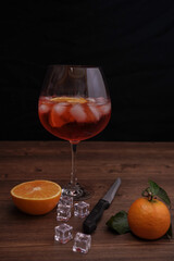 Aperitivo con ghiaccio
