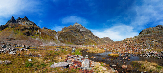 Austria, Vorarlberg, Silvretta, Klostertal, mountain stream