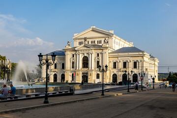 The city of Drobeta Turnu Severin in Romania