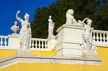 Obraz premium Krasnogorsk, Moscow region, Russia - October, 2020: Sculpture in Arkhangelskoye Museum Estate