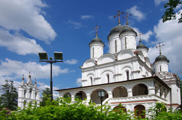 GOLITSYNO, RUSSIA - May, 2021: The estate of the Golitsyns 