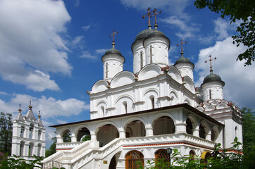 GOLITSYNO, RUSSIA - May, 2021: The estate of the Golitsyns 