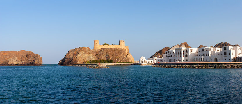 Fort Jalali, Sultan's Palace, government district, Muscat, Oman