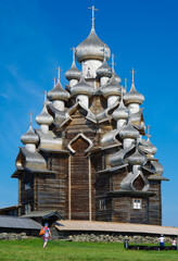 Kizhi, Karelia, Russia - July, 2021: The Church of the Transfiguration © Natalia Sidorova