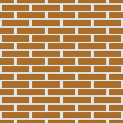 seamless texture walls of white brick vector background