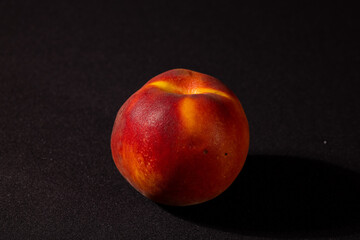 Fototapeta na wymiar a fresh delicious red peach