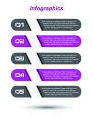 Infographics banners for web layout.