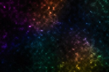 Abstract futuristic backdrop. Space background. Color nebula with shining stars and stardust