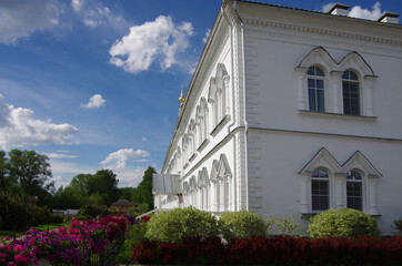 Fototapeta premium Yaroslavl, Russia - May, 2021: Vvedenskiy Tolga Convent - the convent of the Yaroslavl diocese