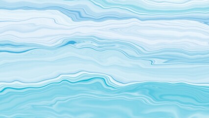 Light blue liquify background. Abstract waves wallpaper.