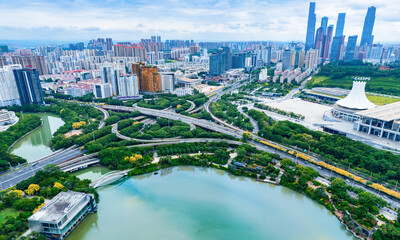 Zhuxi Overpass, Nanning City, Guangxi