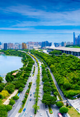 Zhuxi Overpass, Nanning City, Guangxi