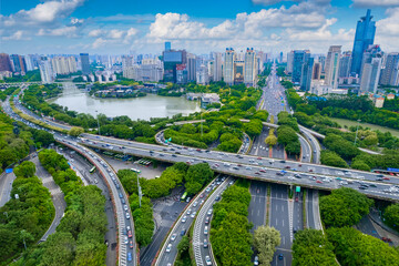 Zhuxi Overpass, Nanning City, Guangxi