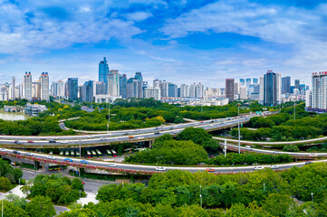 Zhuxi Overpass, Nanning City, Guangxi