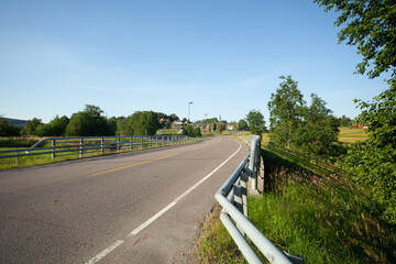 road in the countryside