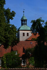 Fototapeta na wymiar Historisches Kloster in der Altstadt von Walsrode, Niedersachsen
