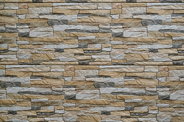 decorative cladding – tiles imitating rocks – a texture