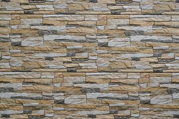 decorative cladding – tiles imitating rocks – a texture