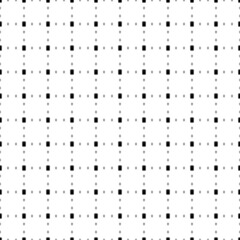 Square seamless background pattern from geometric shapes are different sizes and opacity. The pattern is evenly filled with small black jar of jam symbols. Vector illustration on white background