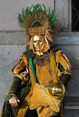 masque au carnaval de Venise Italie