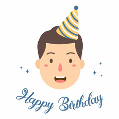 Blessing Sticker Happy Birthday