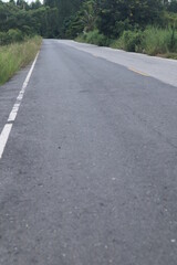 road in the countryside