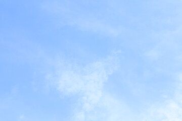 Naklejka na ściany i meble blue sky in with clouds