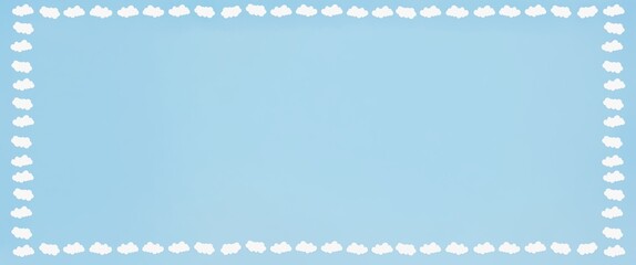 Valentines heart balloon with people flying and floating on blue sky background. Paper Cut Design Illustration of love for Happy Mother's or Valentine's Day greeting card design.