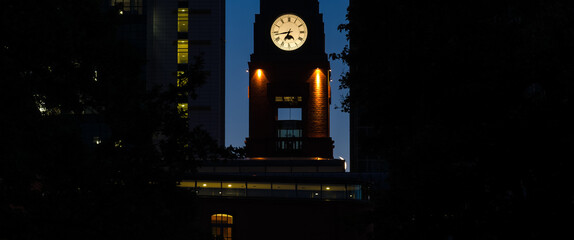 CLOCK TOWER -  Post-industrial buildings with a clock tower as the 