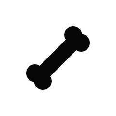 Bone icon vector. Bone sign