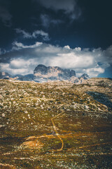 Fototapeta premium Dolomity, Włochy, okolice Tre Cime di Lavaredo 